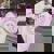 Nuclear Fallout Felpa con cappuccio oversize da donna con stampa posteriore Light Pink