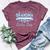New Baby Announcement Boy 1St Time Grandma Bella Canvas T-shirt Heather Maroon