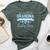 New Baby Announcement Boy 1St Time Grandma Bella Canvas T-shirt Heather Forest