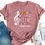 Music Teacher Kid National Hispanic Heritage Month Bella Canvas T-shirt Heather Mauve