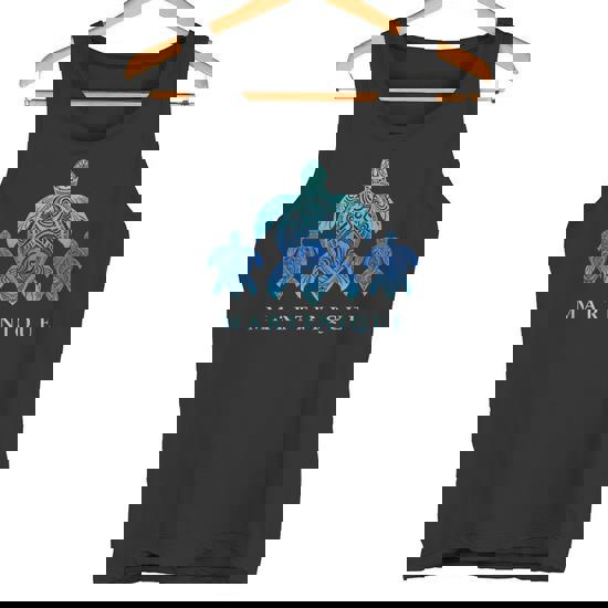 Martinique Dans Ma Tête - Débardeur à Dos Nageur Pour Femme | Ici