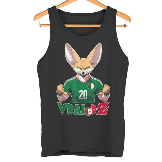 Débardeur Algérie Fennec - Maillot De Foot Supporter, Cadeau Original Pour Fans De L'équipe Algérienne (DZ) - 3