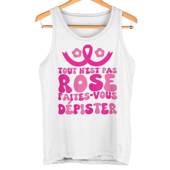 Débardeur Octobre Rose - Cadeau De Soutien Pour La Lutte Contre Le Cancer Du Sein