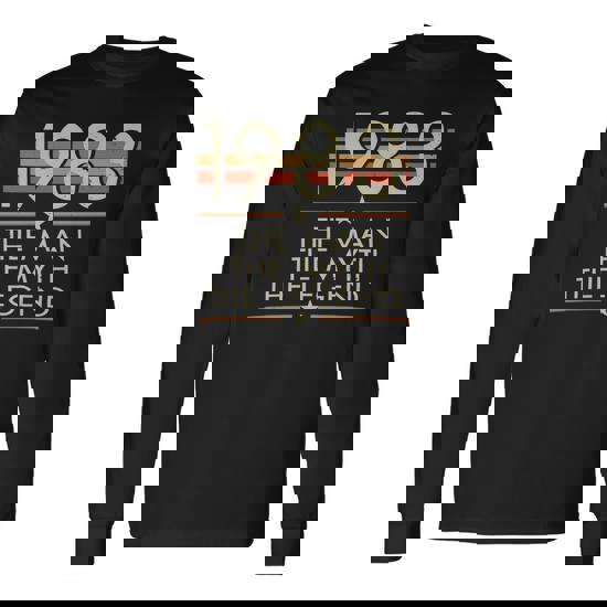 1983 The Man The Myth The Legend Long Sleeve T-Shirt