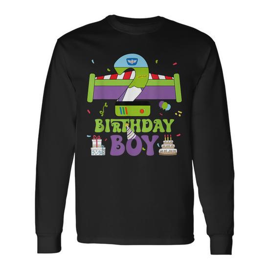 2nd Birthday Shirt Boy 2 Year Old Toddler Kids Outfit Second Two T-S