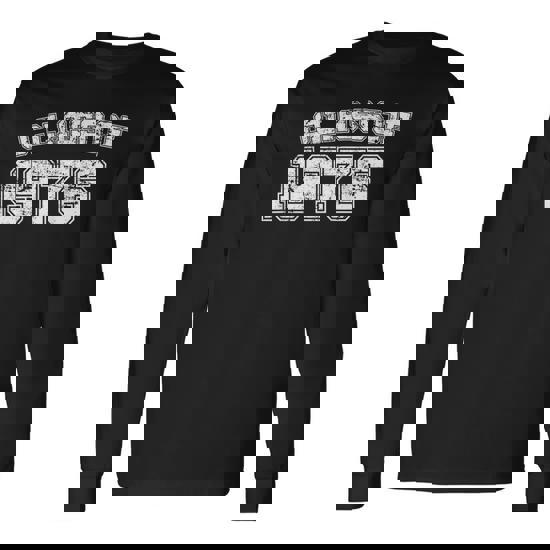 Class Of 1976 76 School Graduation Class Party Long Sleeve T