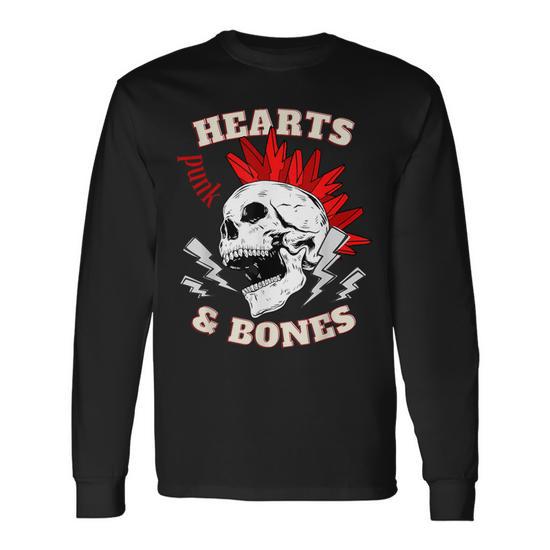 T-shirt Manches Longues Homme - Imprimé 3D Style Punk & Halloween - Mélange Polyester Doux - Coupe Décontractée
