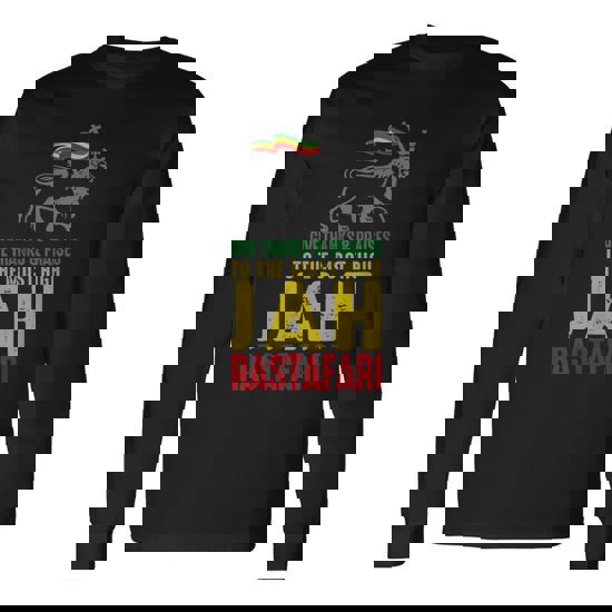 Give Thanks & Praises Rastafari Reggae Jah Rasta Clothing Long