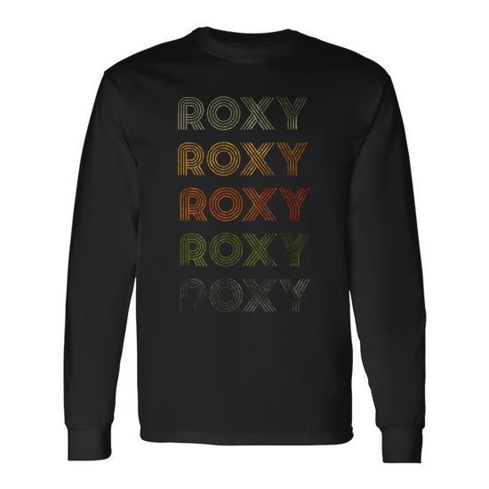 UPgent LimsayK T-shirt Roxette Uomo Donna – 100% Cotone, Stampa Frontale/Retro, Nero, Vestibilità Comoda