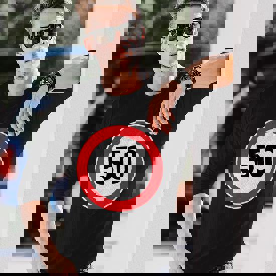 T-shirt Per Festa Di Compleanno 50 ANNI E NON SENTIRLI MEGAFONO - Foto 4