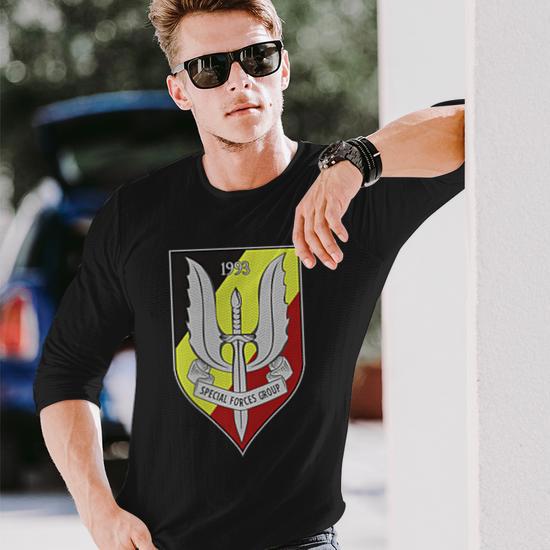Sweat à Capuche Armée Belge Spéciale Forces Armées Belgique - Design Patriote Militaire