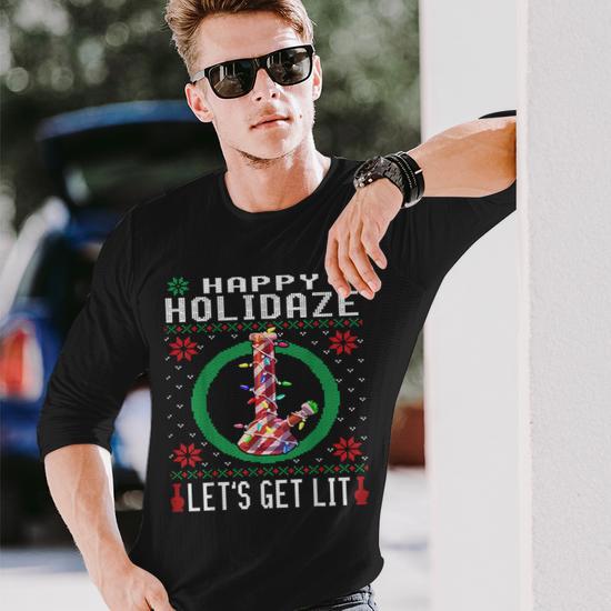 420 ugly christmas sweater best sale