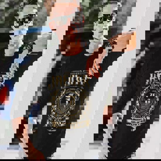 Its A Jaeger Thing You Wouldnt Understand Name Vintage Long Sleeve T-Shirt  - Thegiftio UK