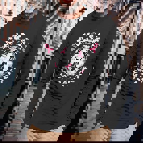 Pink Ribbon T-Shirt Kick For A Cure Soccer Ball