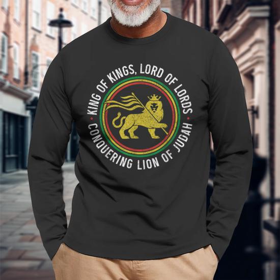 Lion Of Judah Reggae Music Rastafari Hébreu Israélite T-Shirt