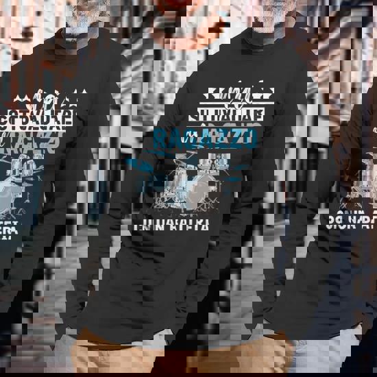 Maglietta Batteria Per Musicisti - Design Drumset, Unisex, Cotone, Regalo Per Batteristi - Foto 6