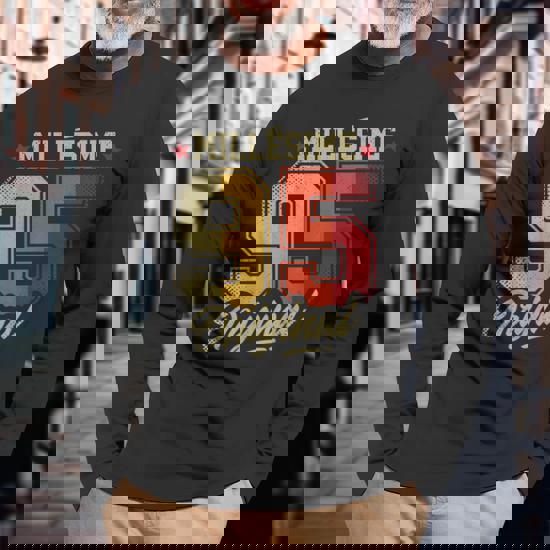 Né En 1995 Tenue D'anniversaire Vintage 1995 Célébration Manche Longue