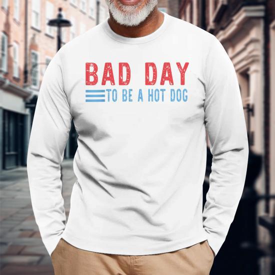 thumbnail image 2 of It's A Bad Day To Be A Hot Dog | Short Sleeve Shirt - UK 2 of 11