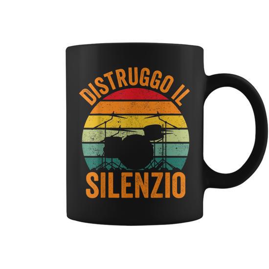 Felpa Con Cappuccio Per Batterista - Stampata "Distruggo Il Silenzio", Regalo Divertente Per Musicisti, Unisex