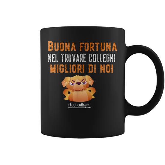 Tazza Umoristica Per Addio Al Collega 'Alles Gute' – Ceramica 350 Ml, Stampa Fronte/retro, Regalo Di Commiato Divertente - 2