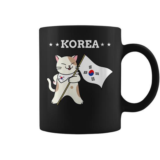 Mug Personnalisé Drapeau Corée Du Sud - Tasse Café Céramique 325ml, Fabriqué En France