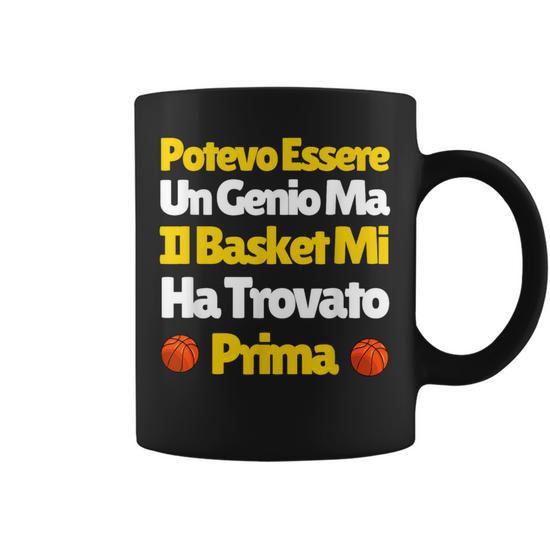 Tazza da basket regalo tazza da caffè idea regalo giocatore di basket tazza da caffè con motivo basket, tazza da tè sport appassionati di basket (bianco /nero