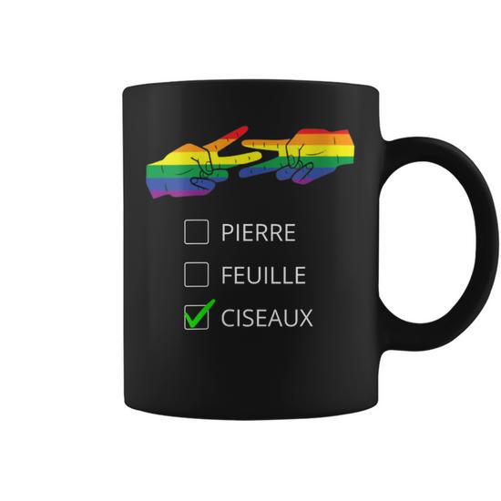 Tasse à café avec drapeau LGBT LGBTQ iendly café simple icône