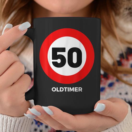 DankeDir! 50 anni Attenzione Vecchia scatola cartello – regalo 50° compleanno regalo regalo regalo compleanno cinquantesimo compleanno decorazione