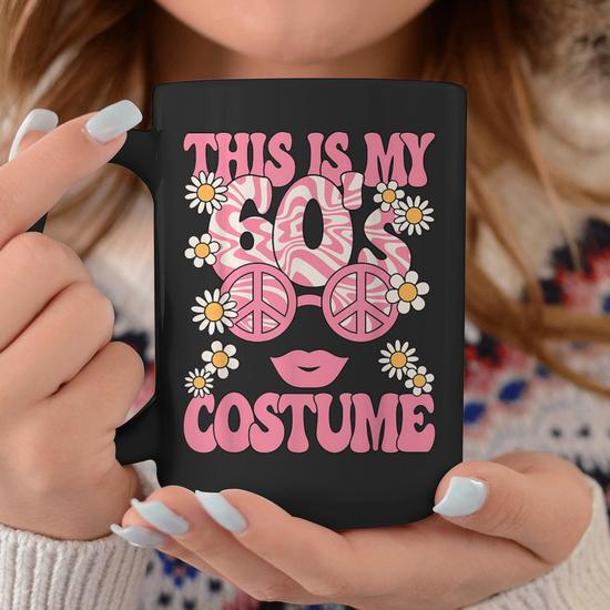 This Is My 60'S Costume 1960S Party 60S Outfit Retro Coffee Mug - Monsterry
