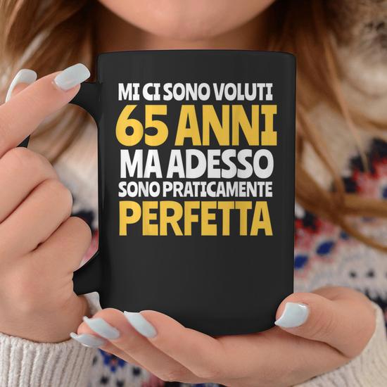 Biglietto Auguri 65° Compleanno Per Donna – Divertente, Con Spazio Scrittura, Idea Regalo Per Mamma E Moglie