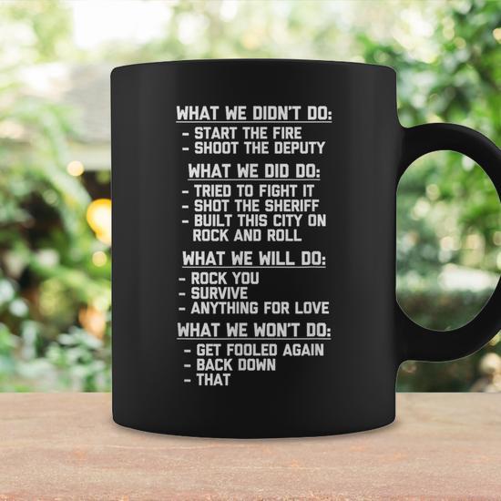 80S Music Saying 80S Song Lyrics Retro 80S Music Coffee Mug - Thegiftio