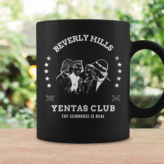 Beverly Hills Yentas Club Jewish Schmooze Yada 90210 Coffee Mug - Monsterry  UK