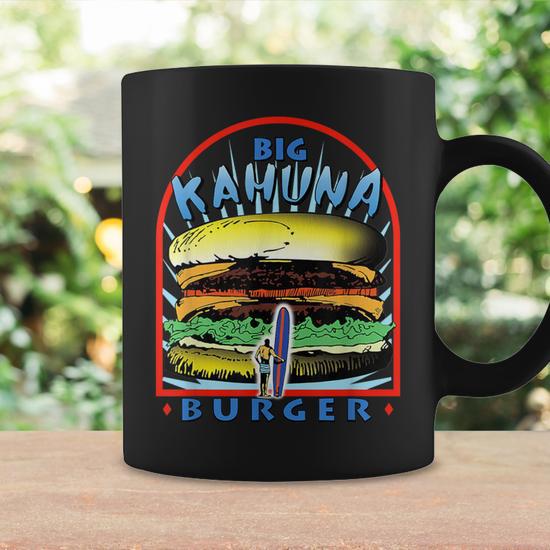 Big Movie Kahuna Food Burger 80S Fiction Coffee Mug - Seseable
