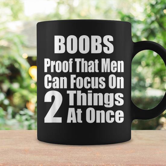 Boobs Joke For Gag Coffee Mug - Thegiftio
