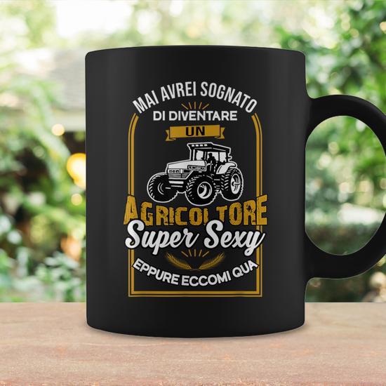 Tazza Da Caffè Per Agricoltore – Idea Regalo Divertente Con Scritta Sul Trattore, 330 Ml, Stampata A Mano In Baviera