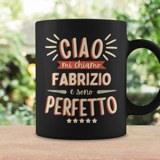 Tazza Personalizzata con nome Cappuccino assassino brainrot- idea regalo
