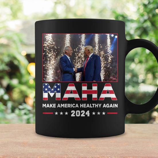 Maha Make America Healthy Again Trump Kennedy 2024 Coffee Mug - Monsterry