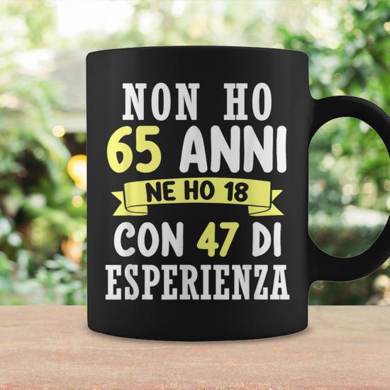 Tazza Regalo Per 65° Compleanno 'Alla Perfezione' - Ceramica 330 Ml, Bianca, Per Donne E Uomini, Prodotta In Germania