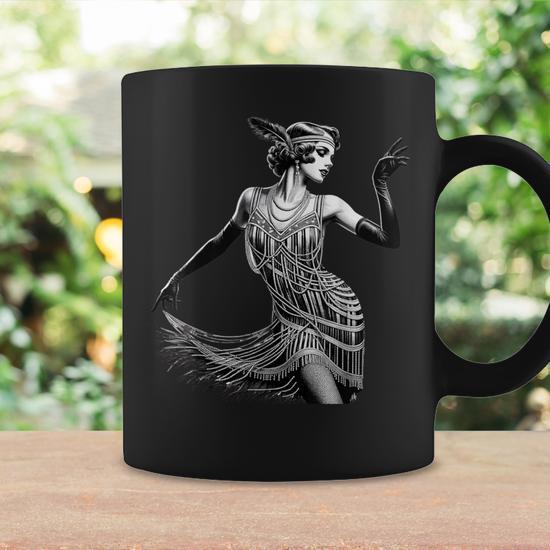 Roaring 1920'S Great Gatsby Glamorous Woman Flapper Coffee Mug - Thegiftio  UK