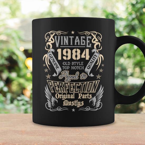 Vintage 1984 Old Style Coffee Mug - Monsterry