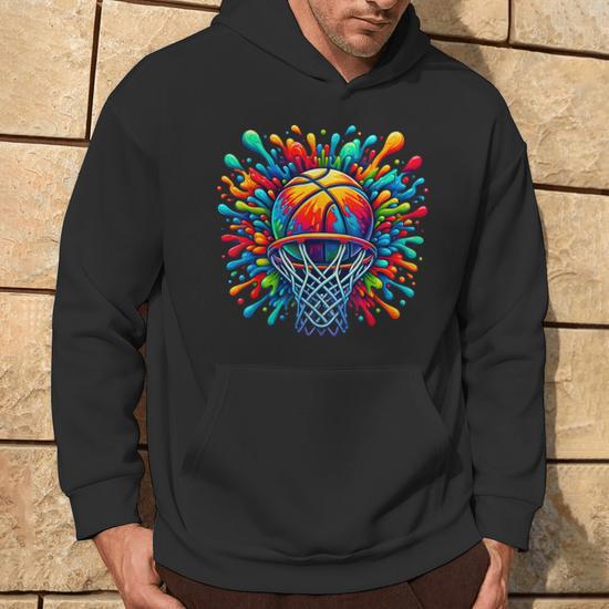 Color splash hoodie sale