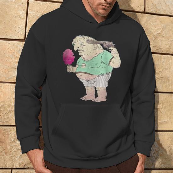 CANDY COMIC FRIENDS SWEAT フーディー Candy Stripper（キャンディストリッパー）の「FLUFFY CLUB SWEAT