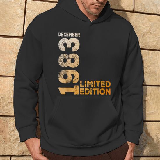 Generisch Felpa con cappuccio da uomo, casual, a maniche