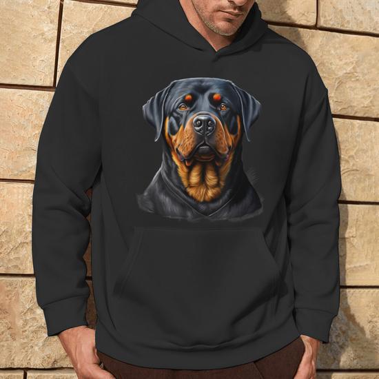 Rottweiler Dog Lover Rottie Portrait Sudadera Regaloses