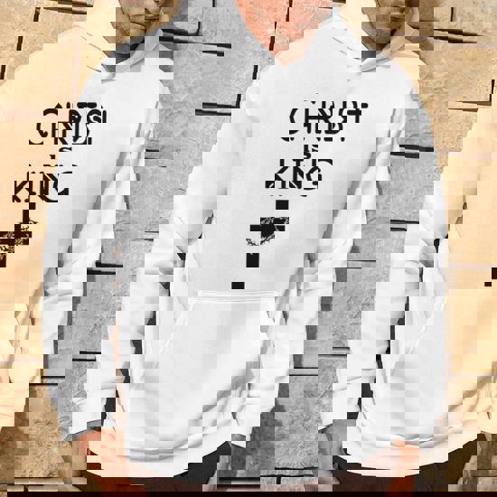 Gesù Cristo È Il Re Religioso Croce Gesù Regalo Maglia A Manica Maglietta - Foto 12