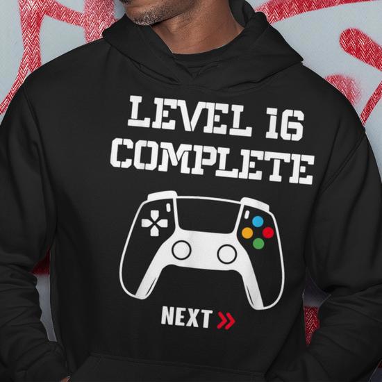 Sweat à Capuche Humour Gamer 'Flemmard' - Pour Ado Garçon Geek - Cadeau Drôle Noël, Anniversaire - Coupe Classique - 7