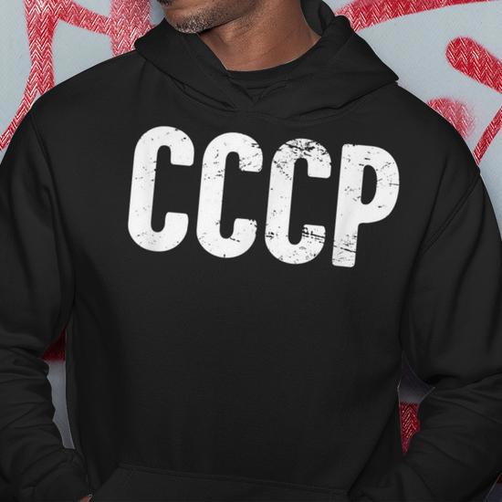 T-Shirt Maglietta Enjoy CCCP Fedeli alla Linea Parodia Coca Cola Bianca Rossa