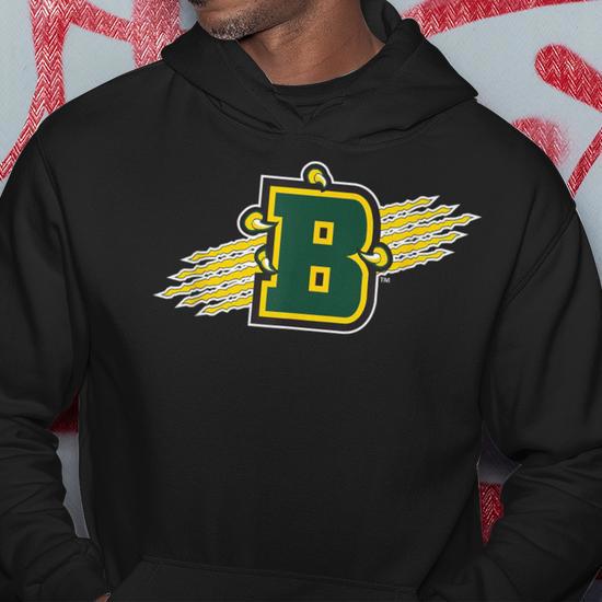 Suny Brockport Golden Eagles B Claw Logo Hoodie - Thegiftio