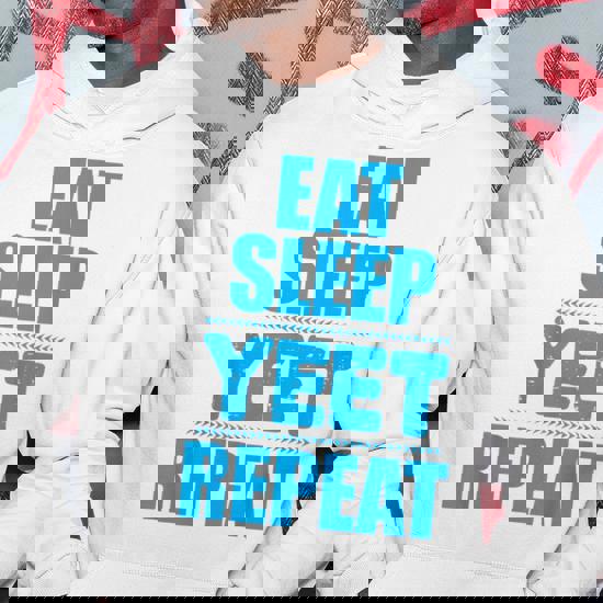Eat Sleep Yeet Repeat Jey Uso Yeet Apparel Saying Hoodie Monsterry