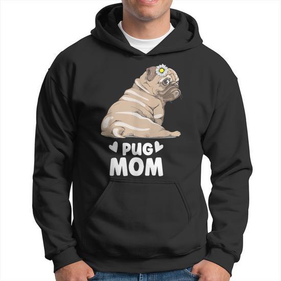 Pug mom shirt best sale